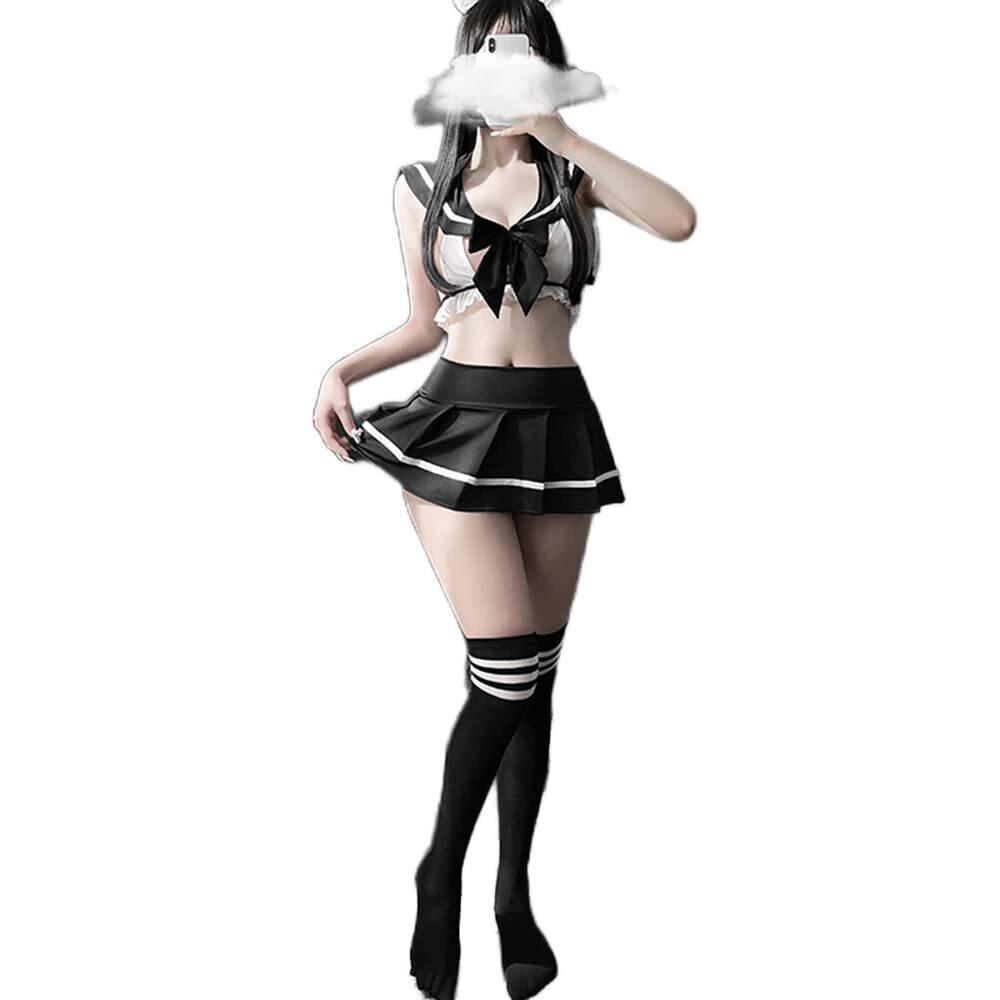 6665 Cosplay schoolgirl suit Japanese lingerie uniform temptation sexy